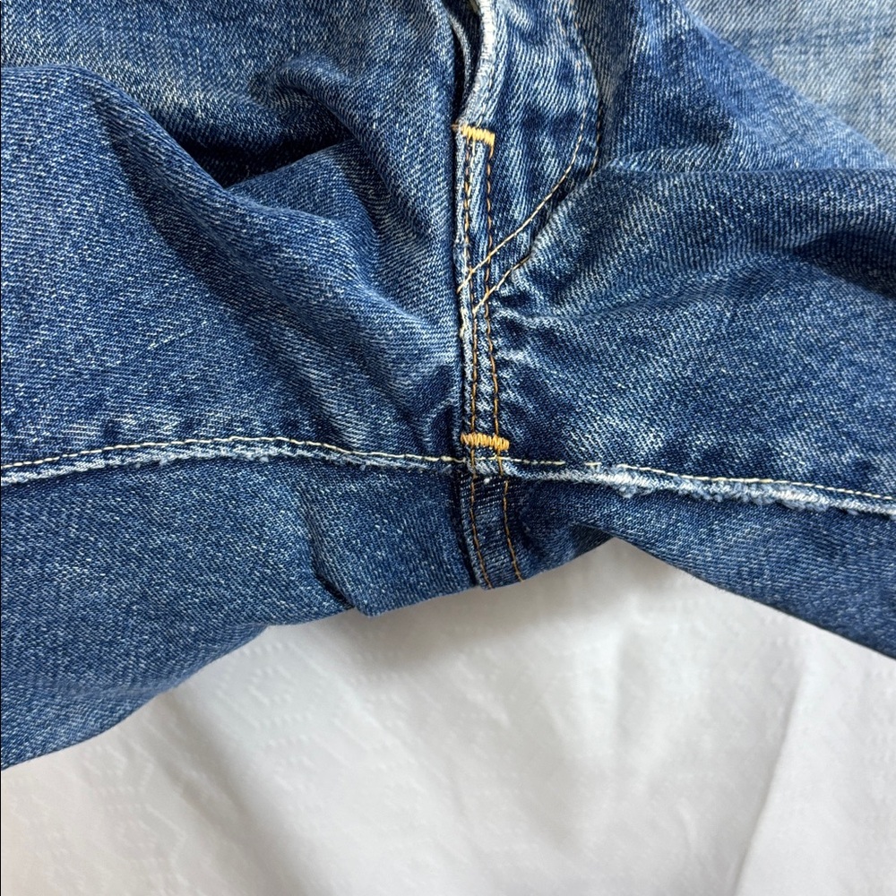 🌸RARE Vtg 501 Selvedge capital E Levis Shorts🌸 - Picture 10 of 14